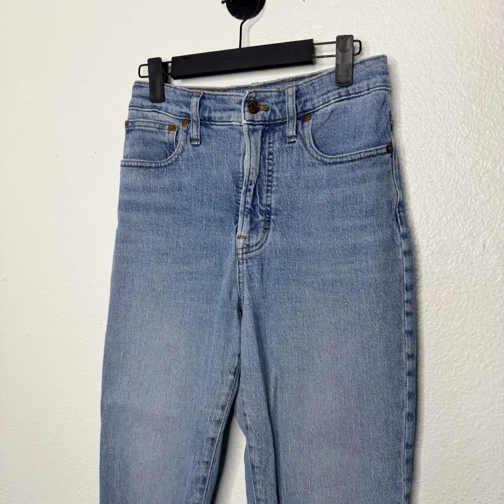 Madewell Womens Jeans Size 27 The Perfect Vintage Jean Light Wash Denim - Picture 14 of 14